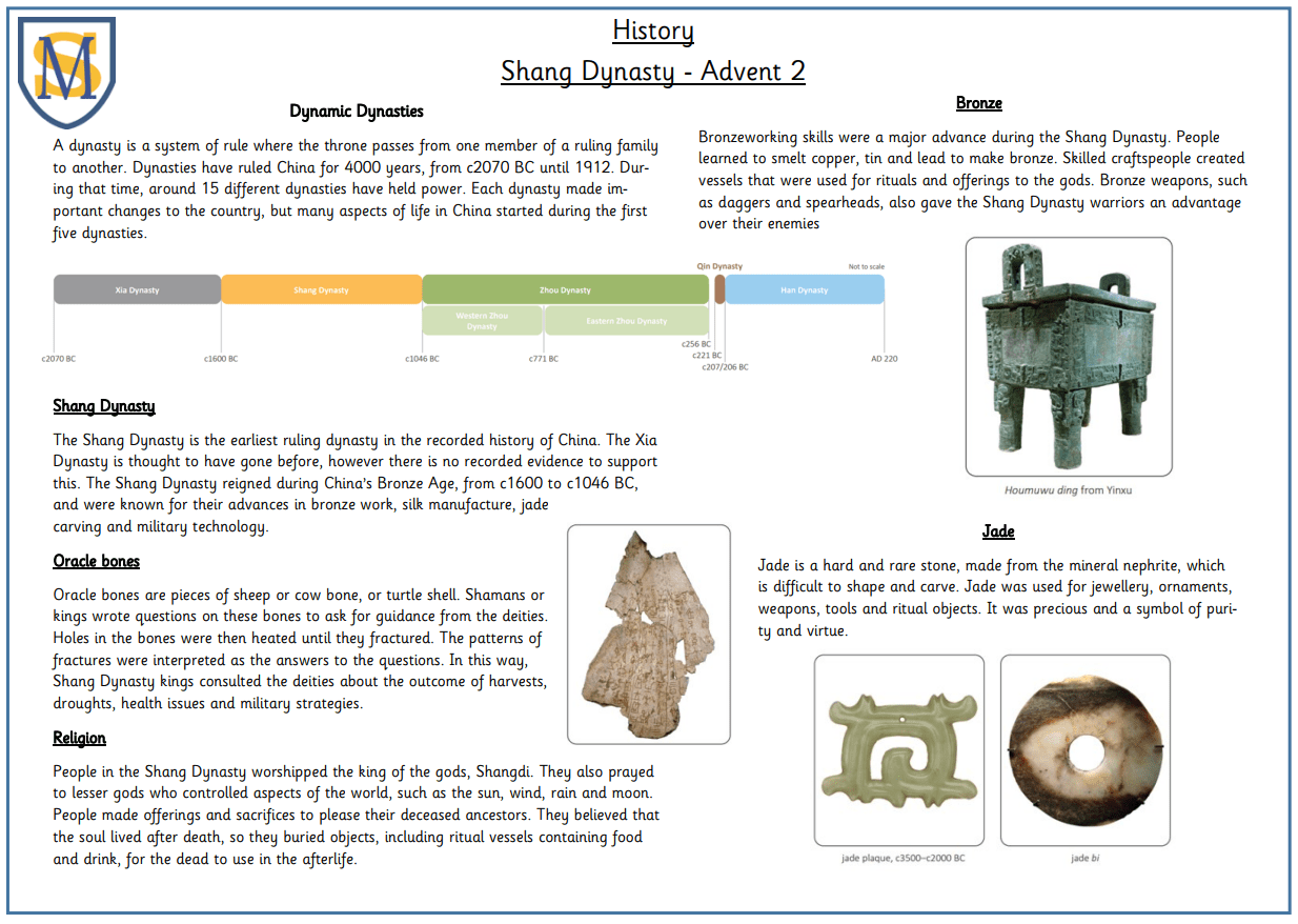Shang Dynasty 1 Shang Dynasty 1